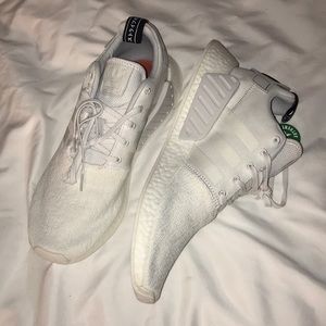 New Adidas NMD_R2 Running Shoe Sneaker White 13